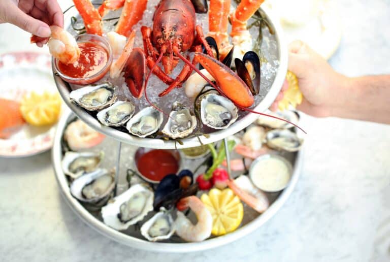 Skaldjursplatå - Skaldjursbord Stockholm