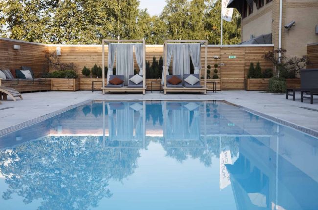 welcome hotel spa pool